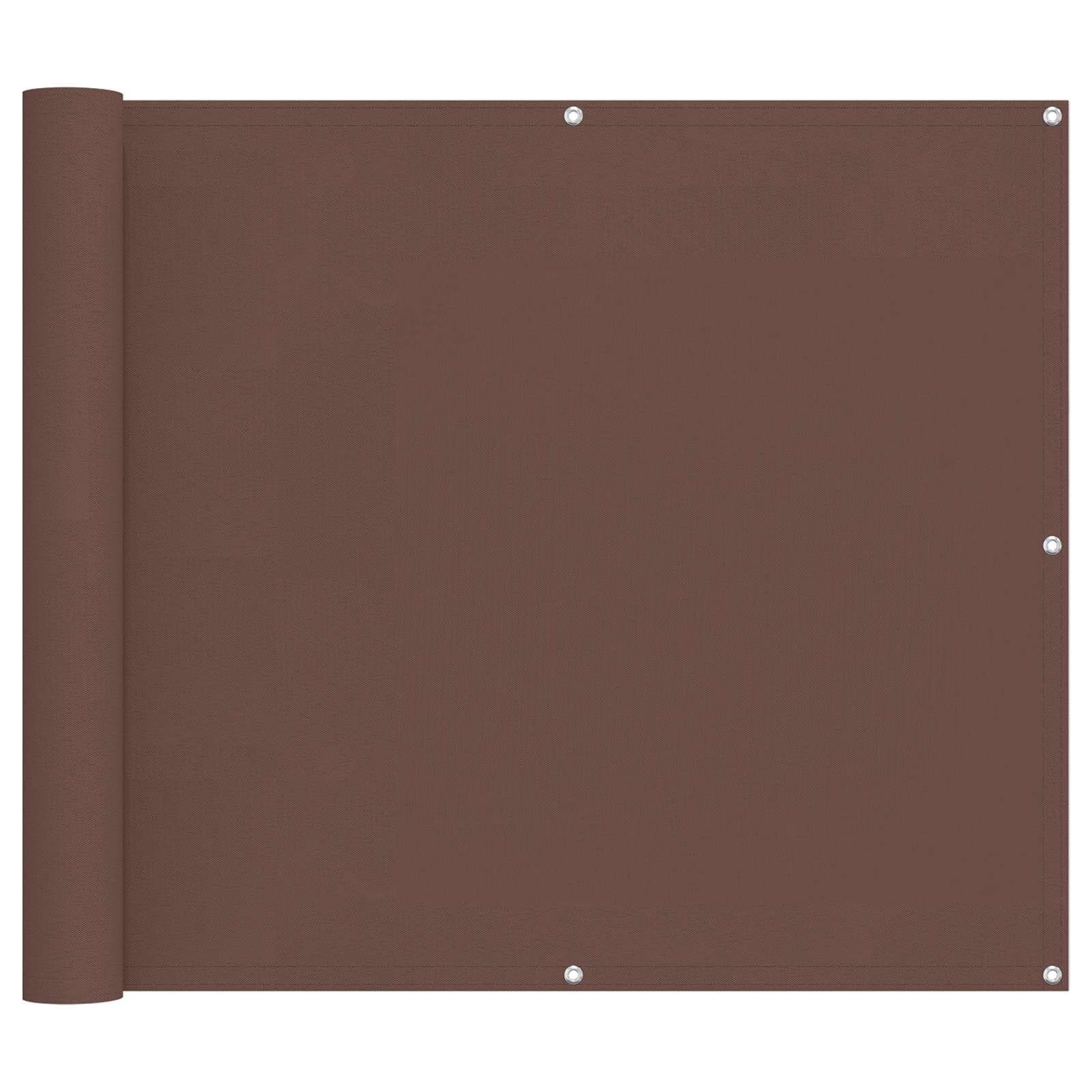 Balkon Scherm Bruin 100 x 200 cm Oxford Stof image 2