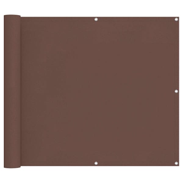 vidaXL R&otilde;du Eesriie 100 x 300 cm Oxfordi kangas Ristk&uuml;lik Pruun