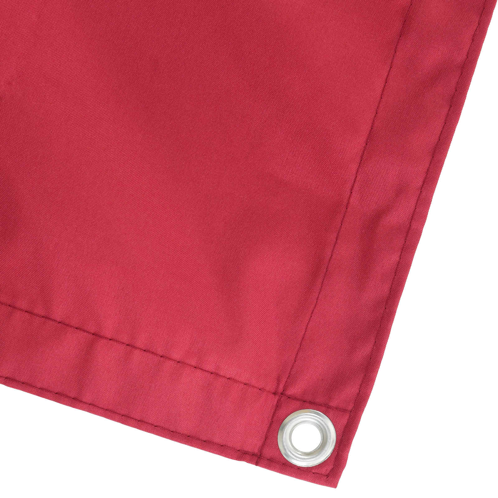 Balkon Scherm Bordeauxrood 120 x 700 cm PU gecoat oxford alu image 3