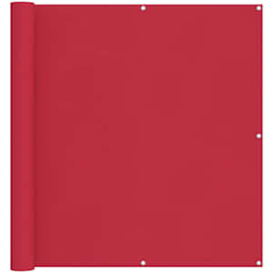 Balkonová clona Vínová 120 x 1000 cm PU potažený oxford alu - obrázek 2