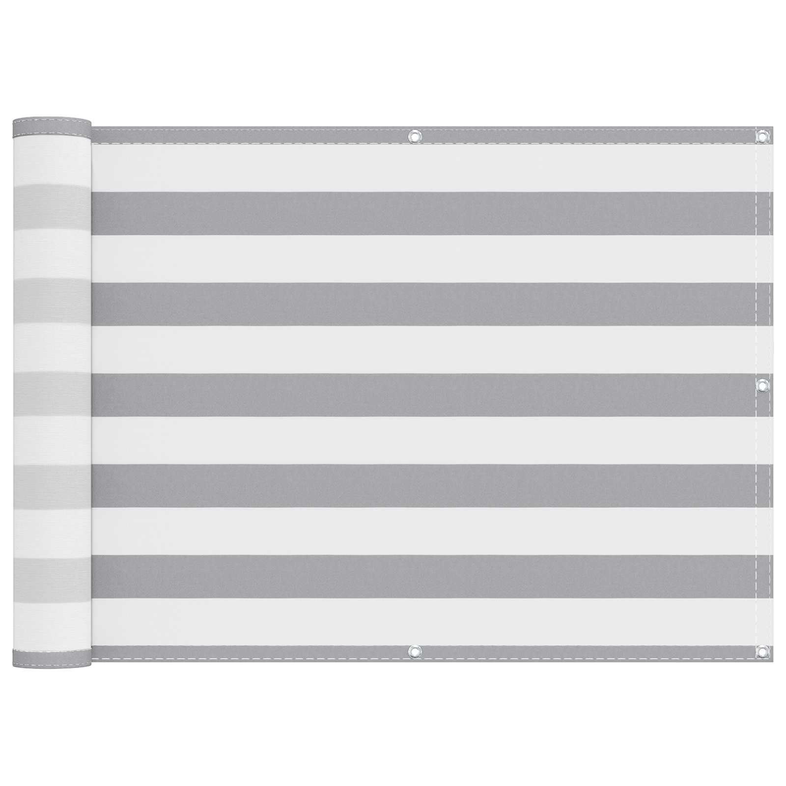 Balkon Scherm 75 x 300 cm PU gecoat oxford alu image 2