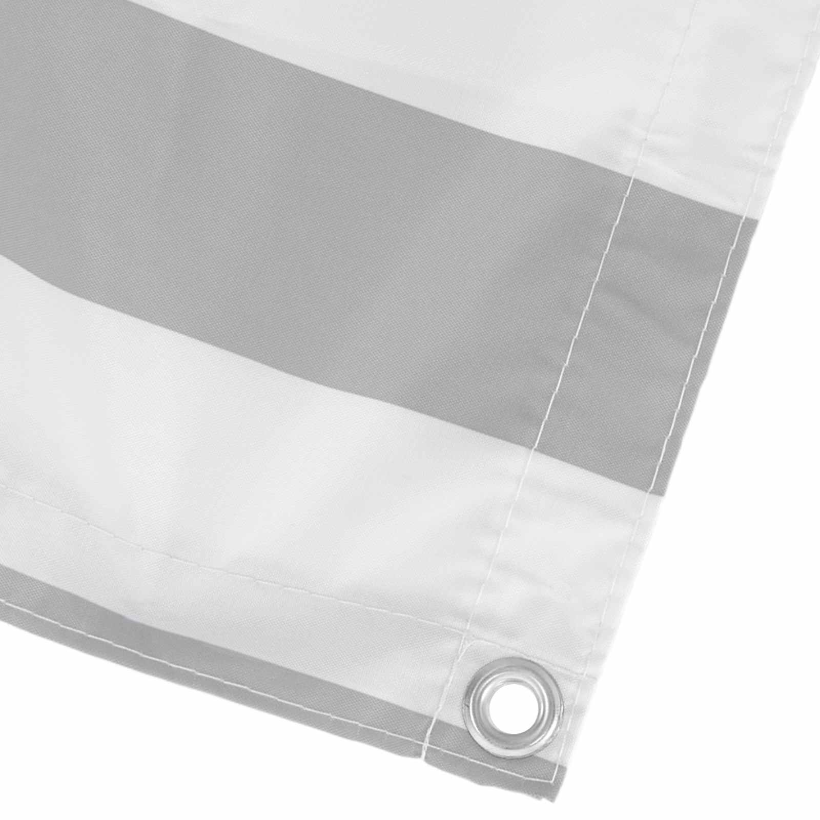 Balkon Scherm Lichtgrijs en wit. 90 x 500 cm image 4