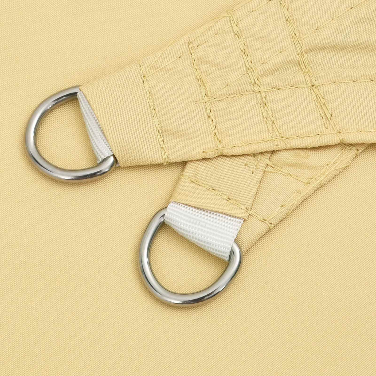 Zonneschaduwzeil Zand 6 x 2,5 m 100% Polyester Oxford image 5