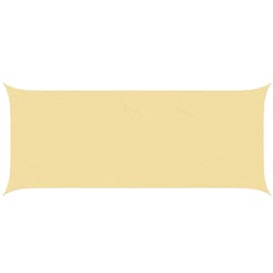 Sluneční plachta Písková 6 x 2,5 m 100% polyester Oxford - obrázek 2