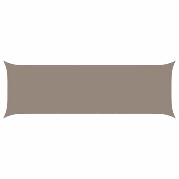vidaXL P&auml;ikesepuri Pruunikashall 6 x 2 m 100% pol&uuml;ester Oxford