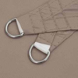 Sluneční plachta Taupe 6 x 2,5 m 100% polyester Oxford - obrázek 5