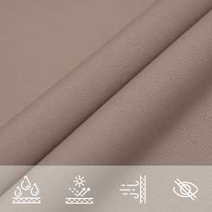 Sluneční plachta Taupe 6 x 2,5 m 100% polyester Oxford - obrázek 6