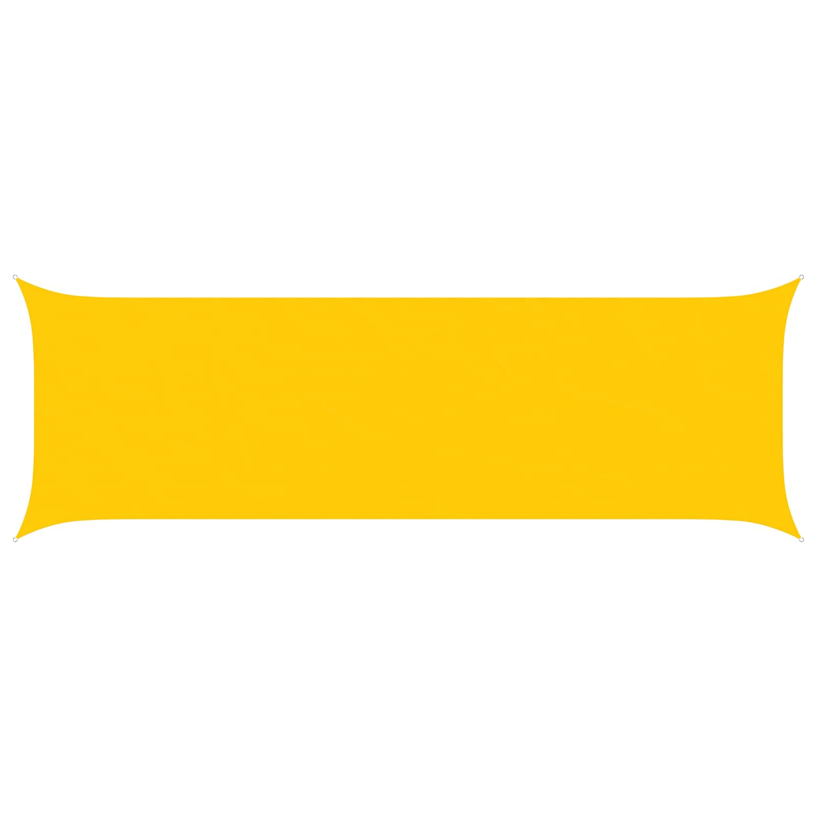 Zonneschaduwzeil Geel 6 x 2 m 100% Polyester Oxford image 2
