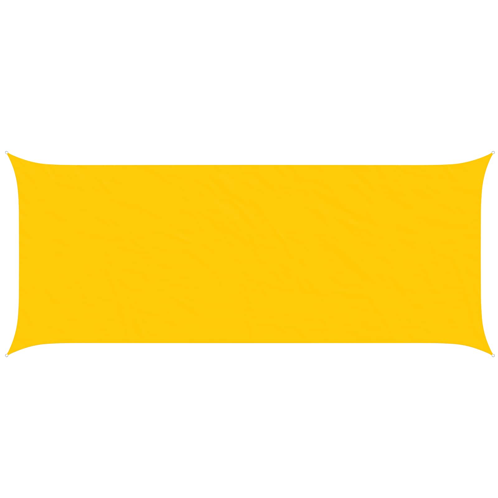 Zonneschaduwzeil Geel 6 x 2,5 m 100% Polyester Oxford image 2
