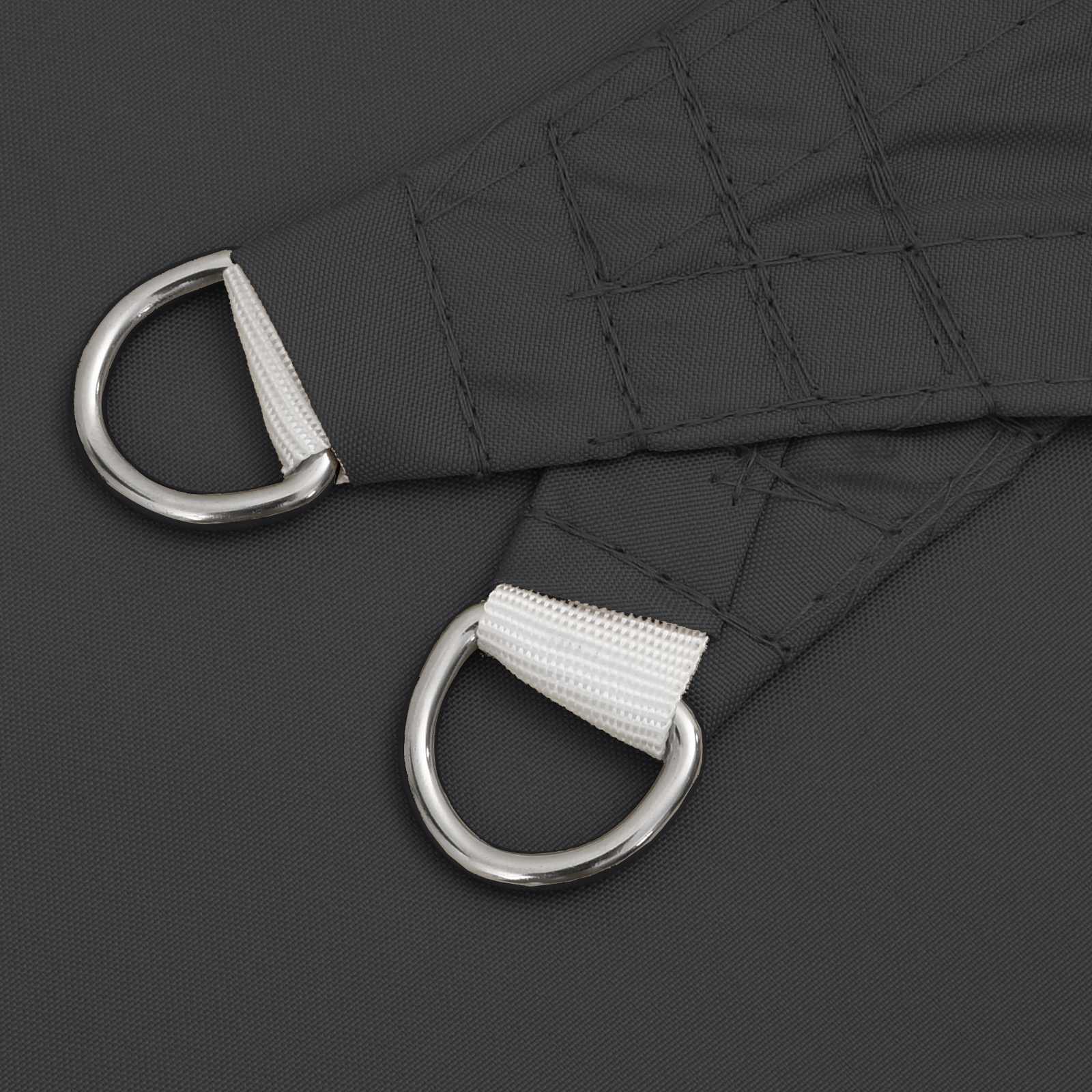 Zonneschaduwzeil Zwart 6 x 2,5 m 100% Polyester Oxford image 5