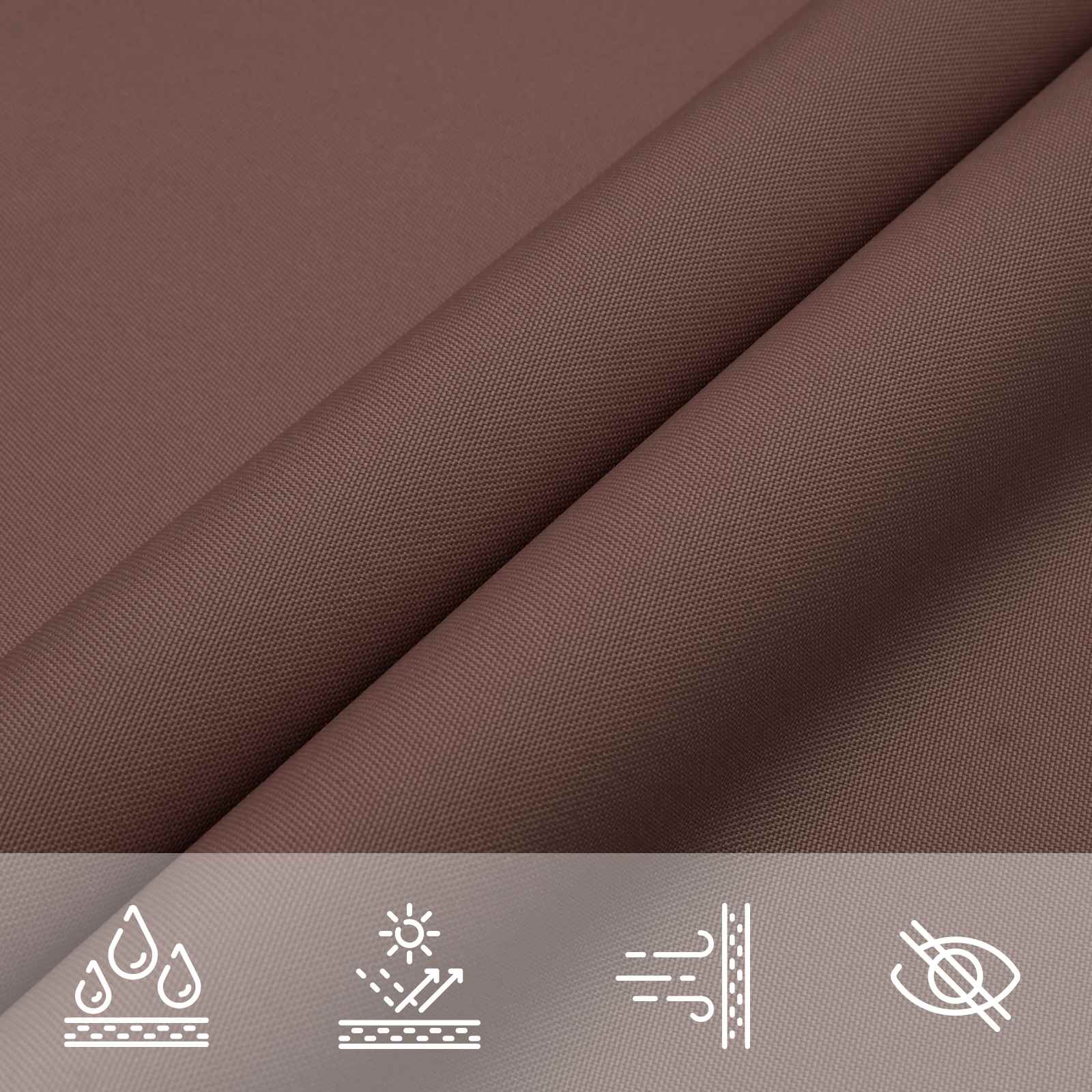 Zonneschaduwzeil Bruin 6 x 2 m 100% Polyester Oxford image 6