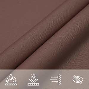 Sluneční plachta Hnědá 6 x 2 m 100% polyester Oxford - obrázek 6