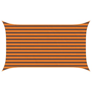 vidaXL P&auml;ikesepuri Oranž ja pruun 3,5 x 2 m 100% pol&uuml;ester Oxford