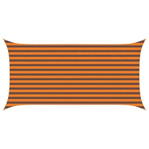 vidaXL P&auml;ikesepuri Oranž ja pruun 4 x 2 m 100% pol&uuml;ester Oxford