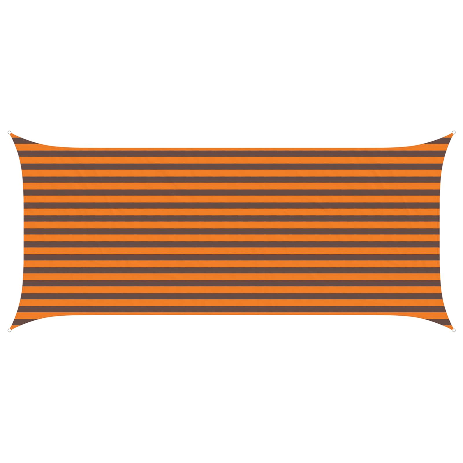Zonneschaduwzeil Oranje en Bruin 4,5 x 2 m image 2