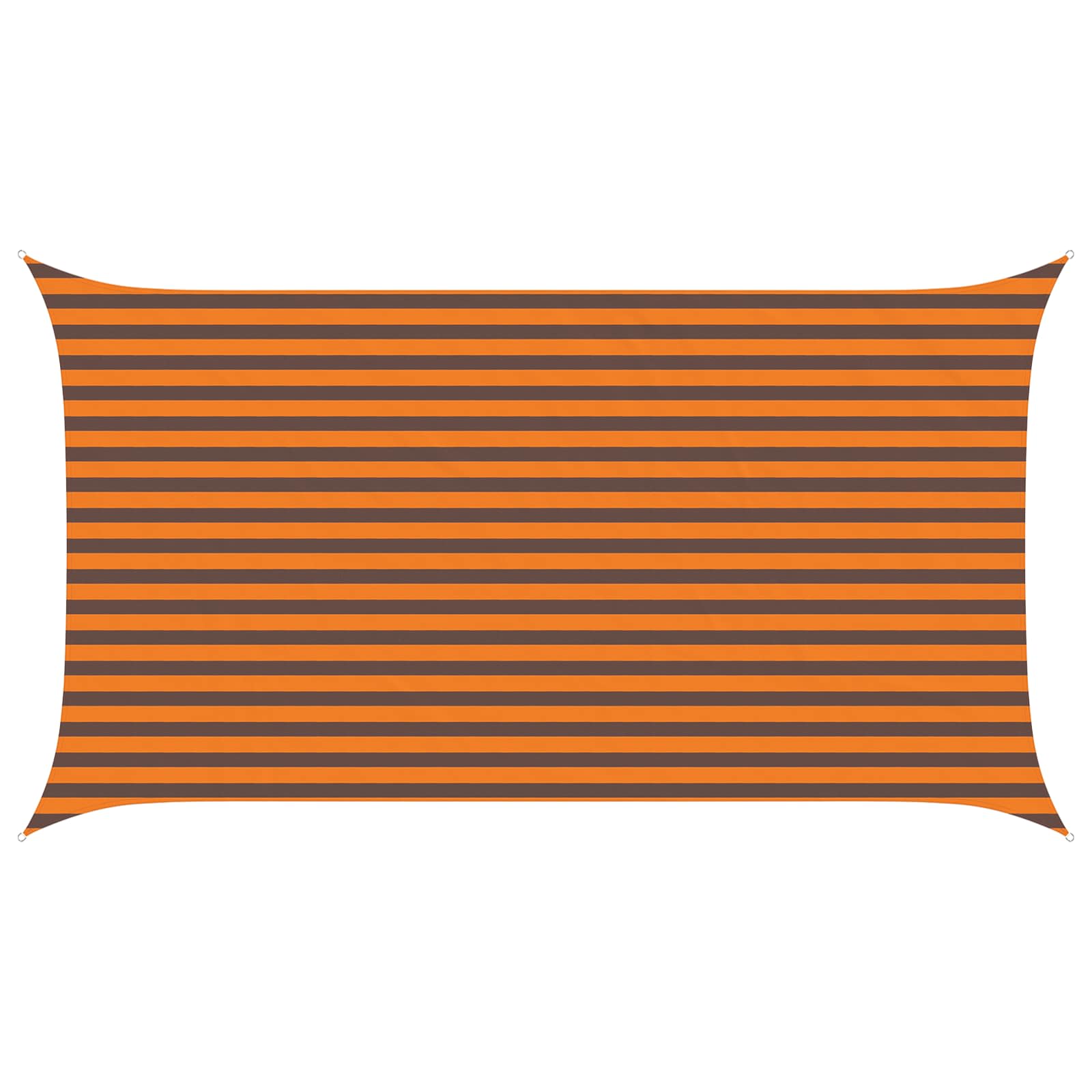Zonneschaduwzeil Oranje en Bruin 4,5 x 2,5 m image 2