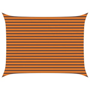 Sluneční plachta Oranžová a hnědá 4 × 3 m 100% polyester Oxford - obrázek 2