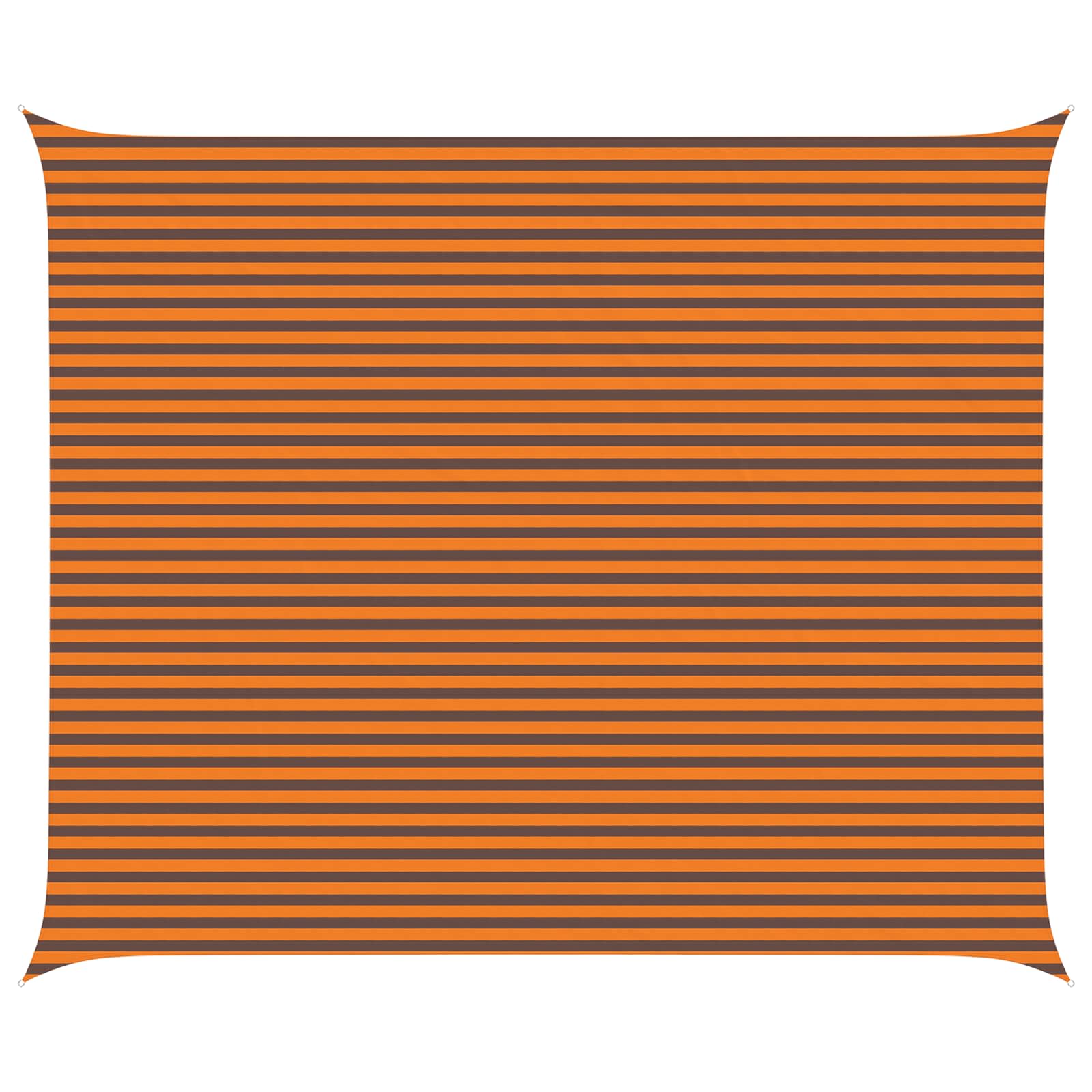 Zonneschaduwzeil Oranje en Bruin 6 x 5 m 100% Polyester Oxford image 2