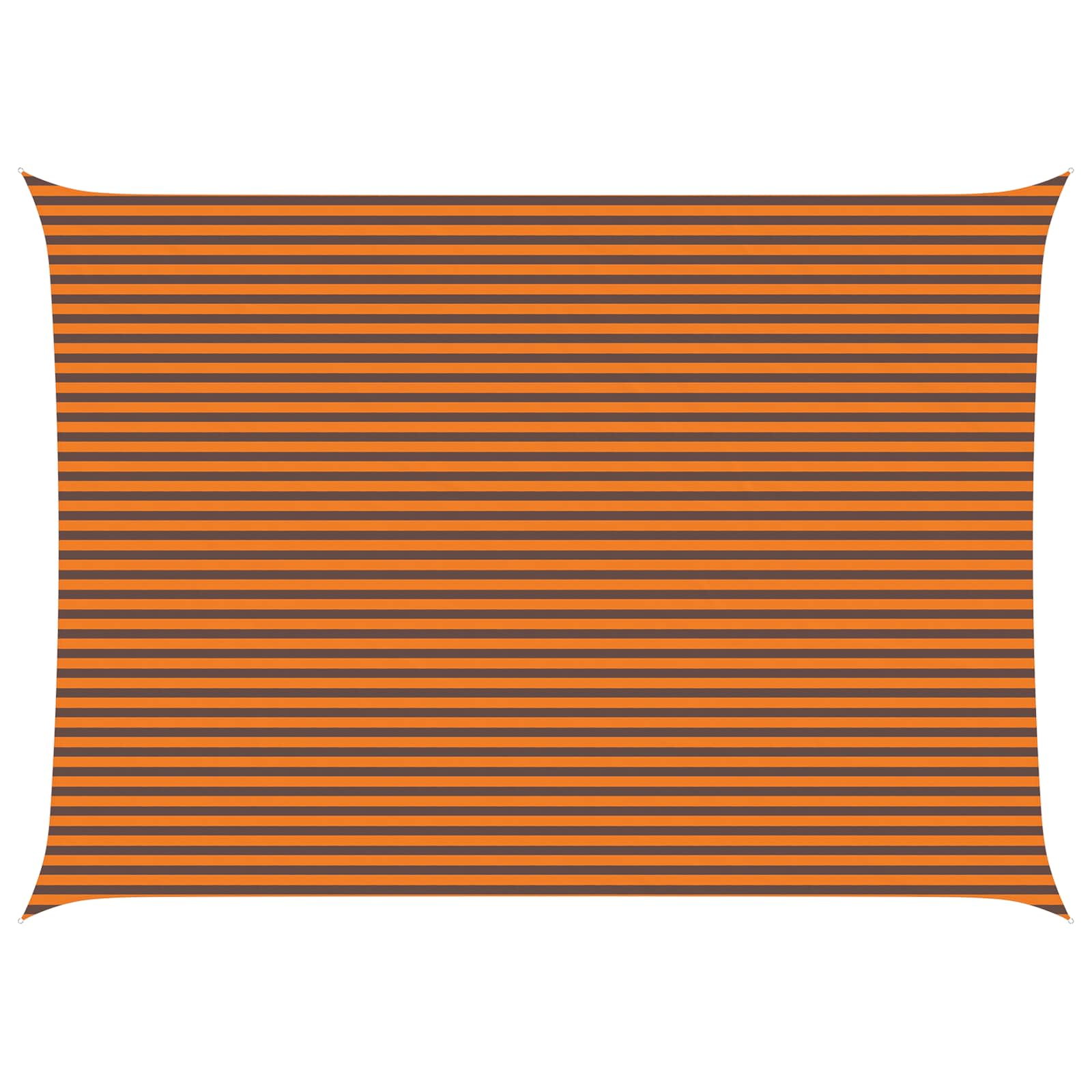 Zonneschaduwzeil Oranje en Bruin 7 x 5 m 100% Polyester Oxford image 2