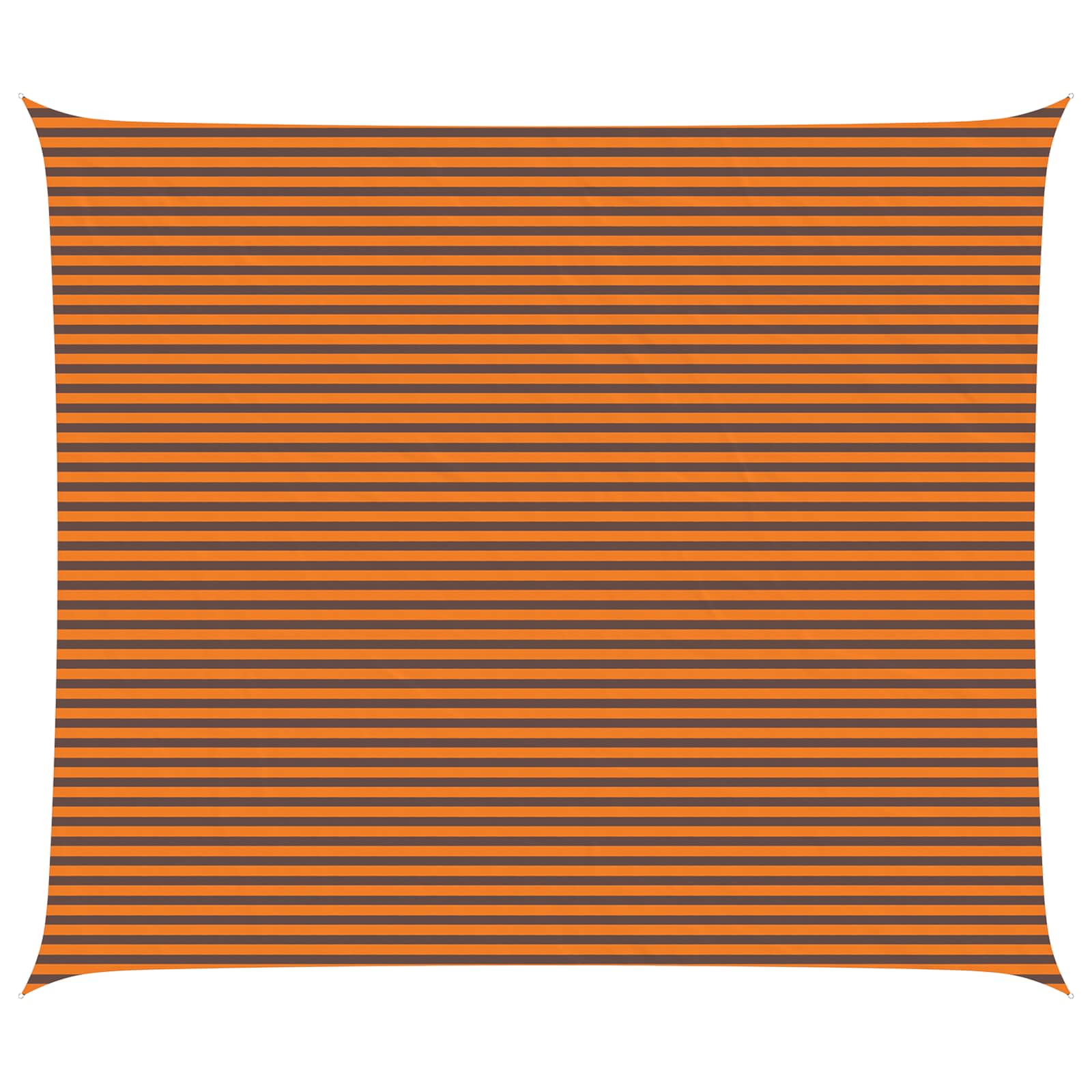Zonneschaduwzeil Oranje en Bruin 7 x 6 m 100% Polyester Oxford image 2