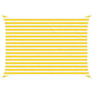 vidaXL P&auml;ikesepuri Kollane ja Valge 3,5 x 2,5 m 100% pol&uuml;ester Oxford