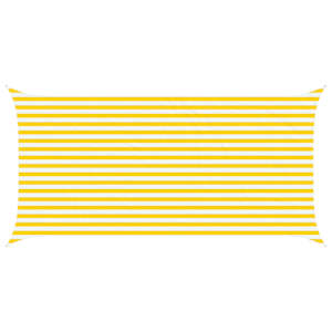 vidaXL P&auml;ikesepuri Kollane ja Valge 5 x 2,5 m 100% pol&uuml;ester Oxford