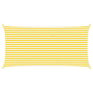 vidaXL P&auml;ikesepuri Kollane ja Valge 6 x 3 m 100% pol&uuml;ester Oxford