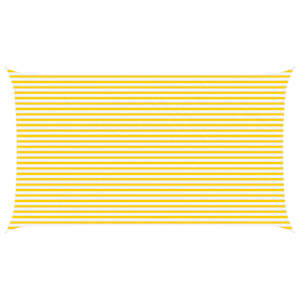 vidaXL P&auml;ikesepuri Kollane ja Valge 7 x 4 m 100% pol&uuml;ester Oxford