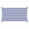 vidaXL P&auml;ikesepuri Sinine ja Valge 2 x 3,5 m 100% pol&uuml;ester Oxford