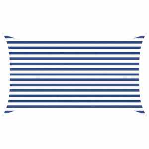 vidaXL P&auml;ikesepuri Sinine ja Valge 3,5 x 2 m 100% pol&uuml;ester Oxford