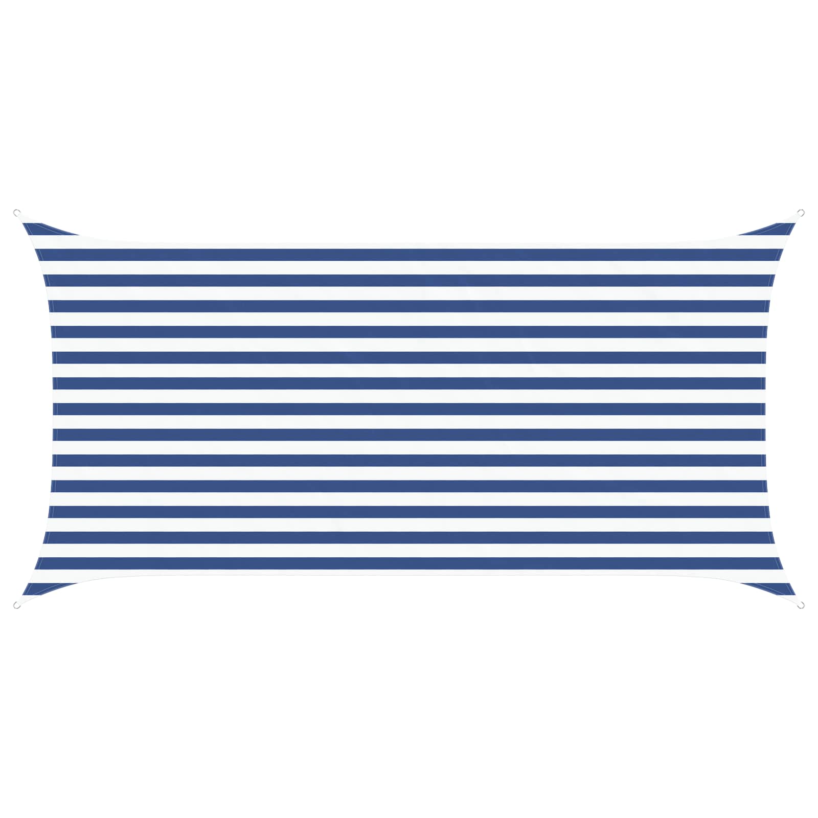 Zonneschaduwzeil Blauw en Wit 4 x 2 m 100% Polyester Oxford image 2