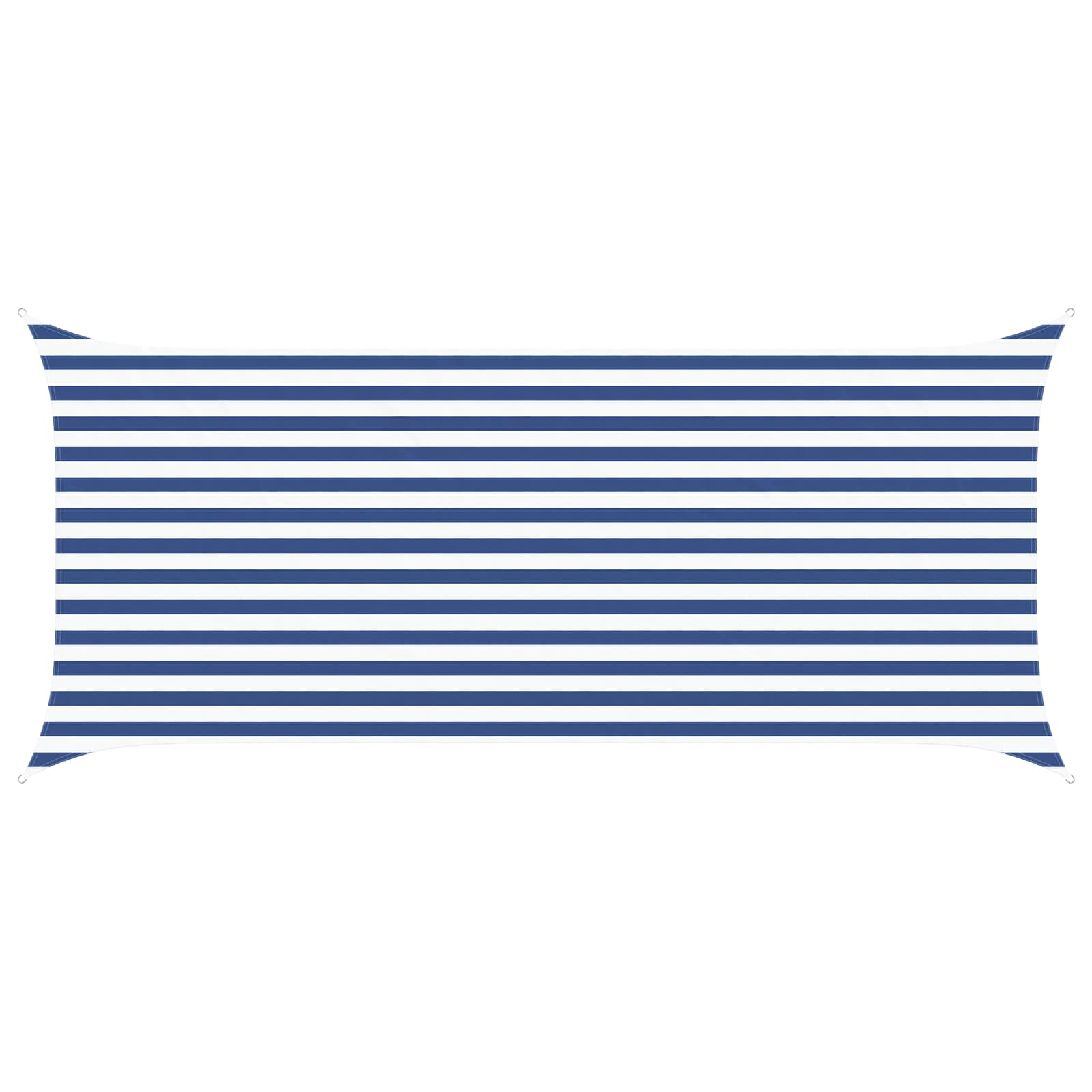 Zonneschaduwzeil Blauw en Wit 4,5 x 2 m 100% Polyester Oxford image 2