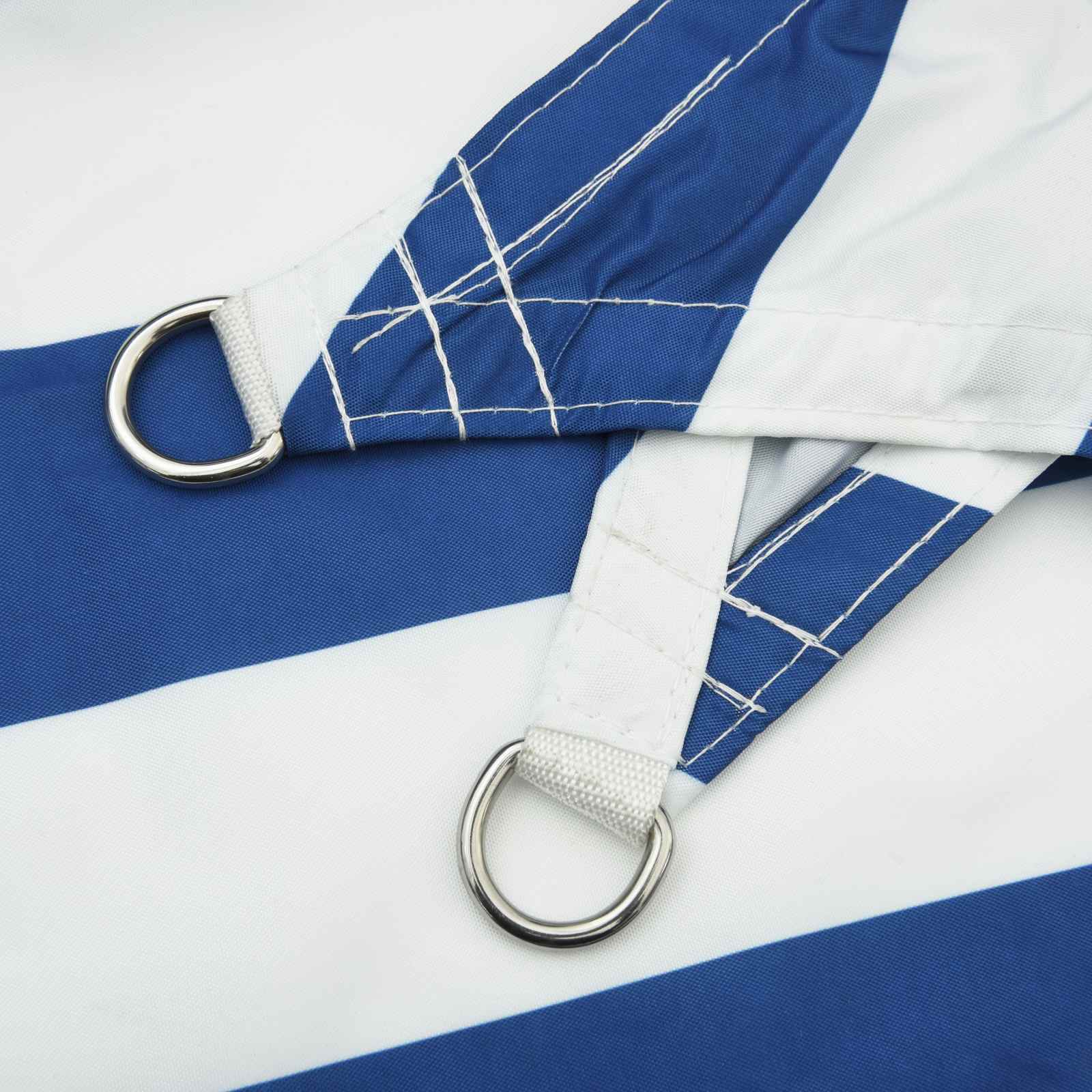 Zonneschaduwzeil Blauw en Wit 6 x 2 m 100% Polyester Oxford image 5