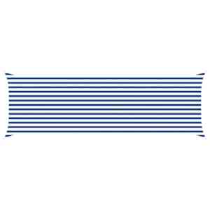 vidaXL P&auml;ikesepuri Sinine ja Valge 6 x 2 m 100% pol&uuml;ester Oxford