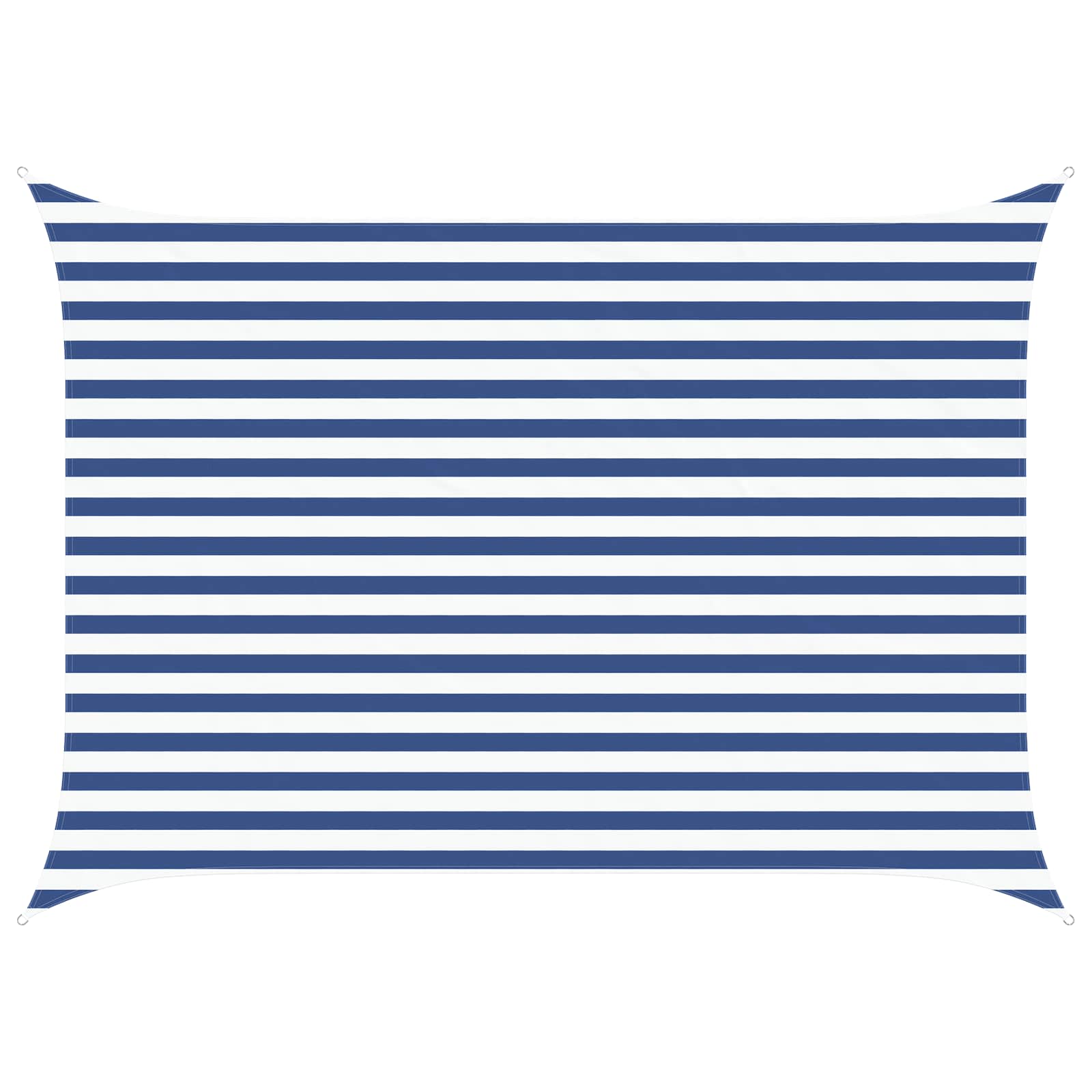 Zonneschaduwzeil Blauw en Wit 3,5 x 2,5 m 100% Polyester Oxford image 2