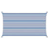 vidaXL P&auml;ikesepuri Sinine ja Valge 2,5 x 4,5 m 100% pol&uuml;ester Oxford