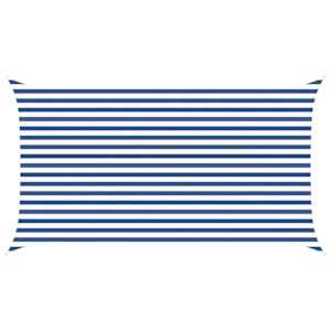 vidaXL P&auml;ikesepuri Sinine ja Valge 4,5 x 2,5 m 100% pol&uuml;ester Oxford