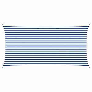 vidaXL P&auml;ikesepuri Sinine ja Valge 6 x 3 m 100% pol&uuml;ester Oxford