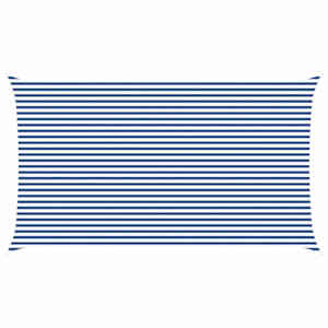 Sluneční plachta Modrá a bílá 7 x 4 m 100% polyester Oxford - obrázek 2