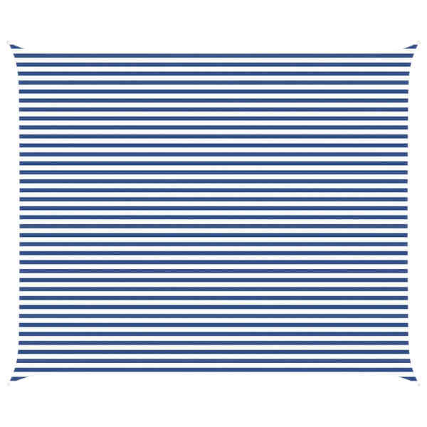 vidaXL P&auml;ikesepuri Sinine ja Valge 6 x 5 m 100% pol&uuml;ester Oxford