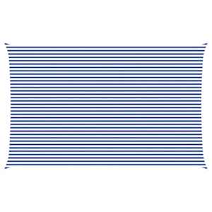 Sluneční plachta Modrá a bílá 8 x 5 m 100% polyester Oxford - obrázek 2