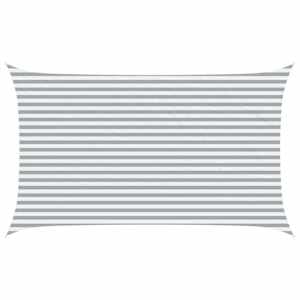 vidaXL P&auml;ikesepuri Helehall ja valge 5 x 3 m 100% pol&uuml;ester Oxford