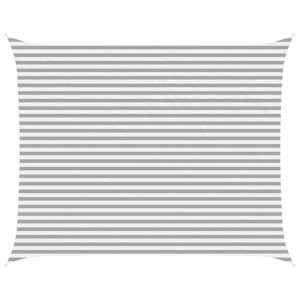 vidaXL P&auml;ikesepuri Helehall ja valge 5 x 4 m 100% pol&uuml;ester Oxford