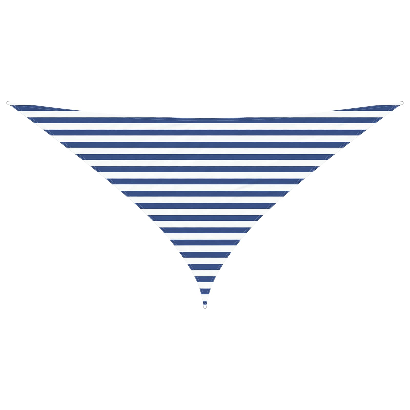 Buiten Zonneschaduwzeil Blauw en Wit 3 x 3 x 4,24 m image 2