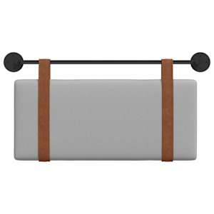 Závěsná čelní deska Oblačno šedá 100 x 55 x 5 cm Antický PU - obrázek 5