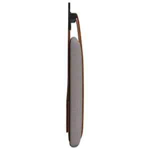 Závěsná čelní deska Nástěnný Taupe 100 x 55 x 5 cm Antický PU - obrázek 6