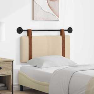 Viseče vzglavje postelje krema Antikni PU