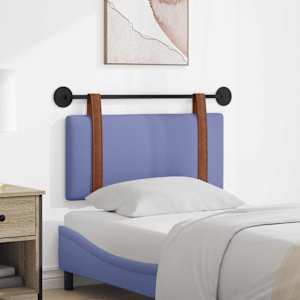 Viseče vzglavje postelje Jeans modra Antikni PU