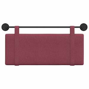 Závěsná čelní deska Víno Červené 110 x 55 x 5 cm textil - obrázek 5