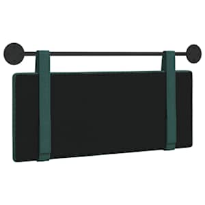 Závěsná čelní deska Tmavě zelená 110 x 55 x 5 cm textil - obrázek 7
